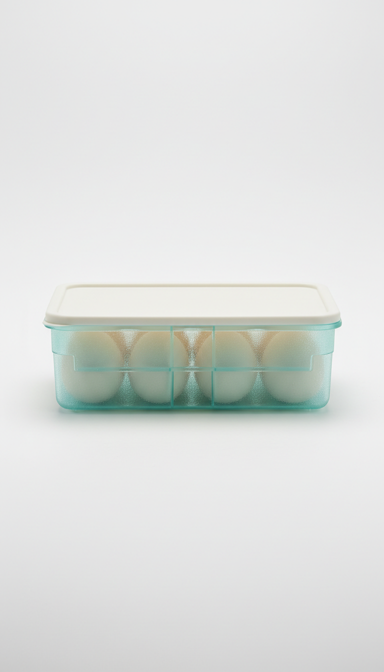 Egg Tray With Slide Cover