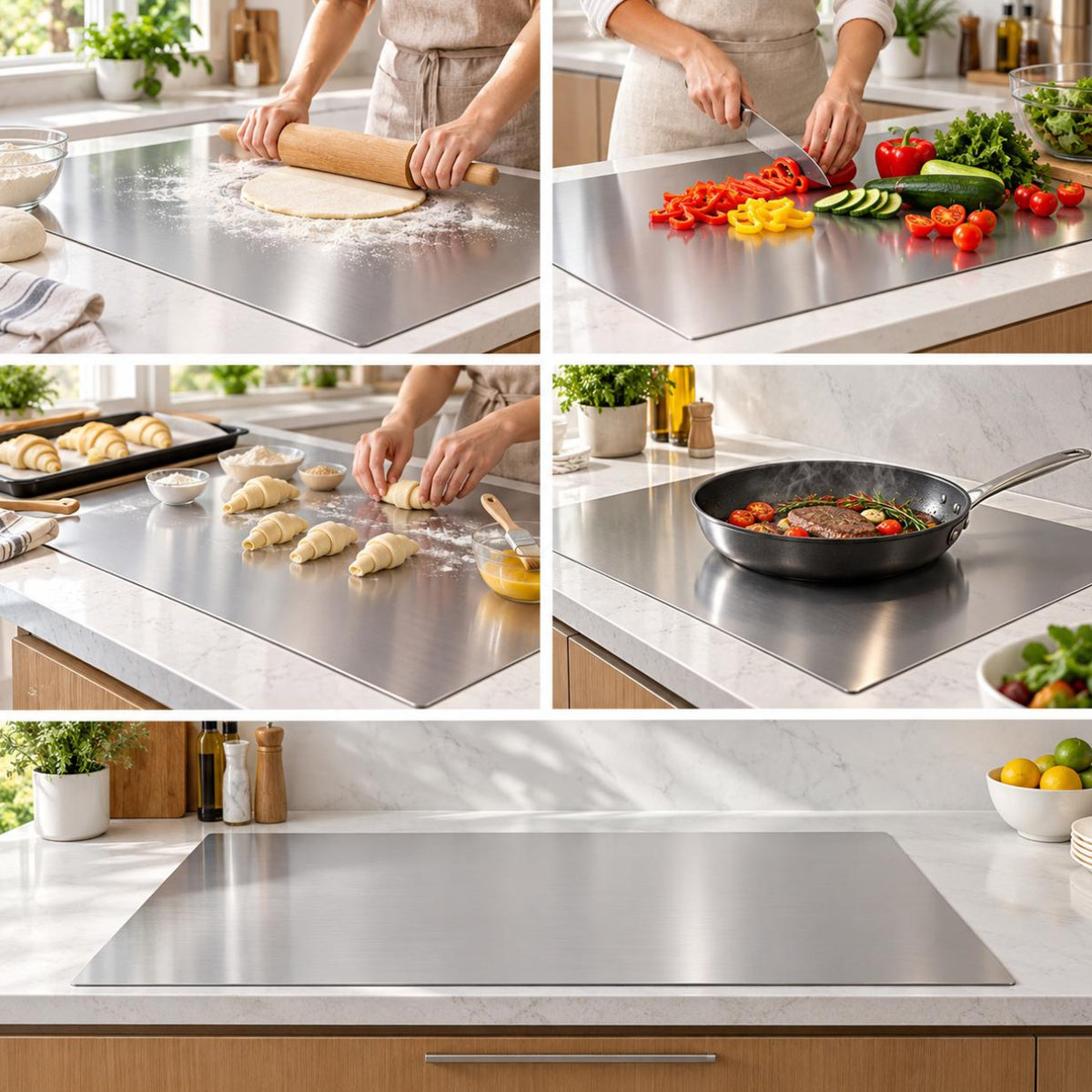 stainless steel cuting board