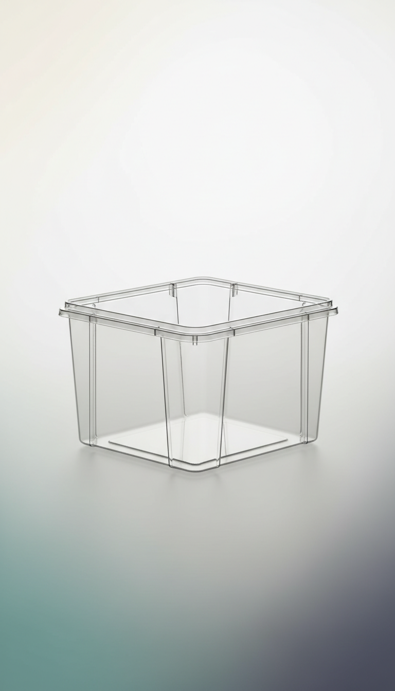 Stackable Bin With Smart Label